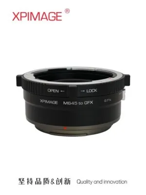 XPimage 0.71x Speedbooster Adapter for Mamiya 645 Lens to Fuji GFX