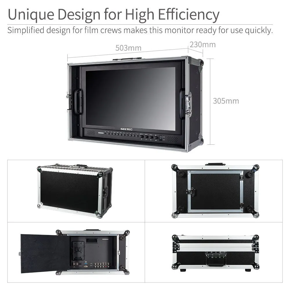 Seetec 17.3 Zoll In-Case Monitor