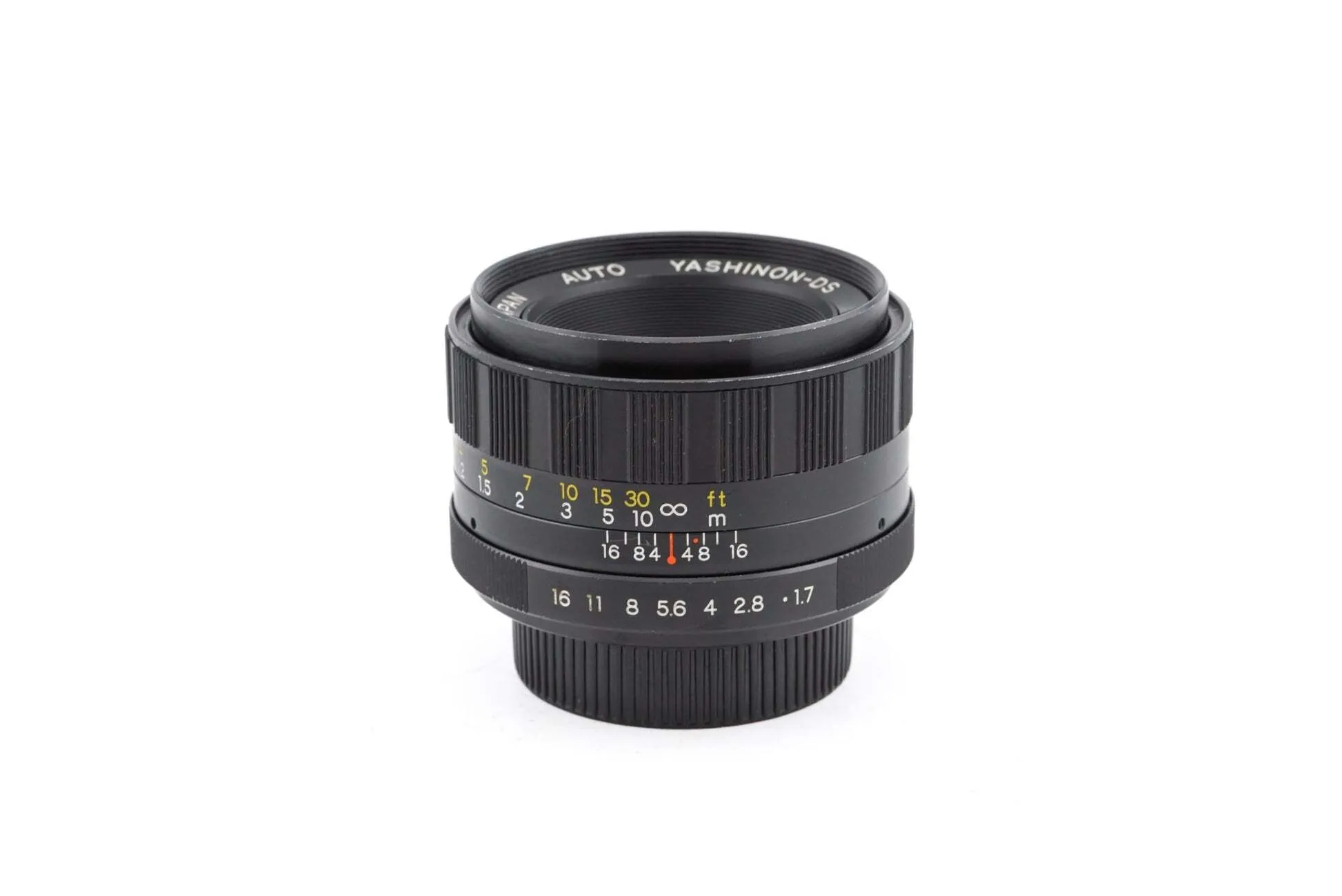 Yashica Yashinon DS 50mm F1.7 MF lens (M42 Mount)