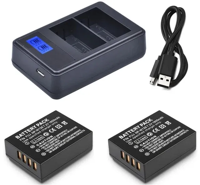 FUJIFILM NP-W126S Li-Ion Battery Pack w/ Charger