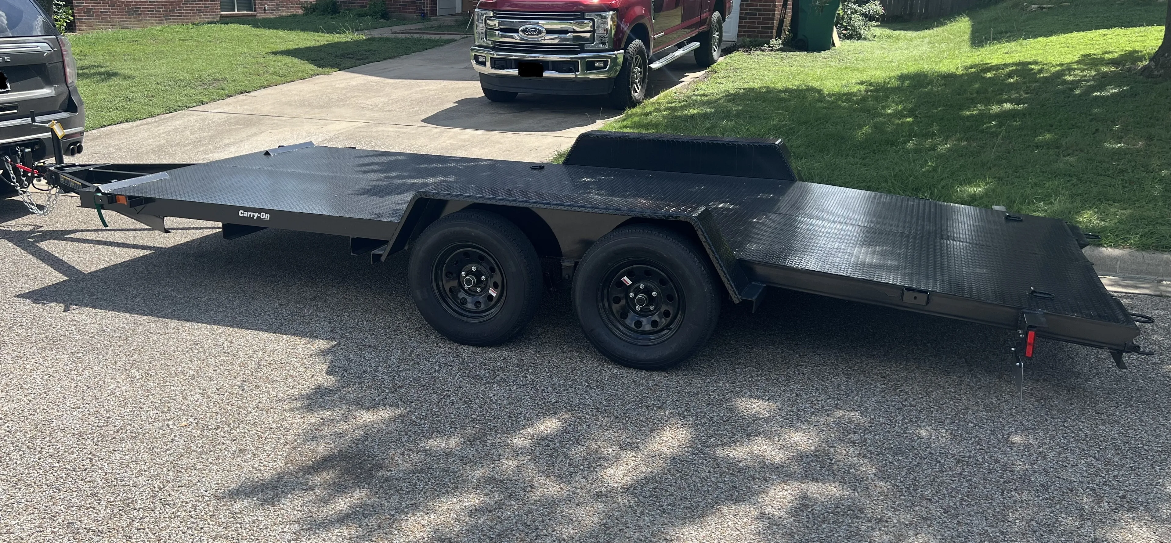 2025 84"x18' Steel Deck Car Hauler 