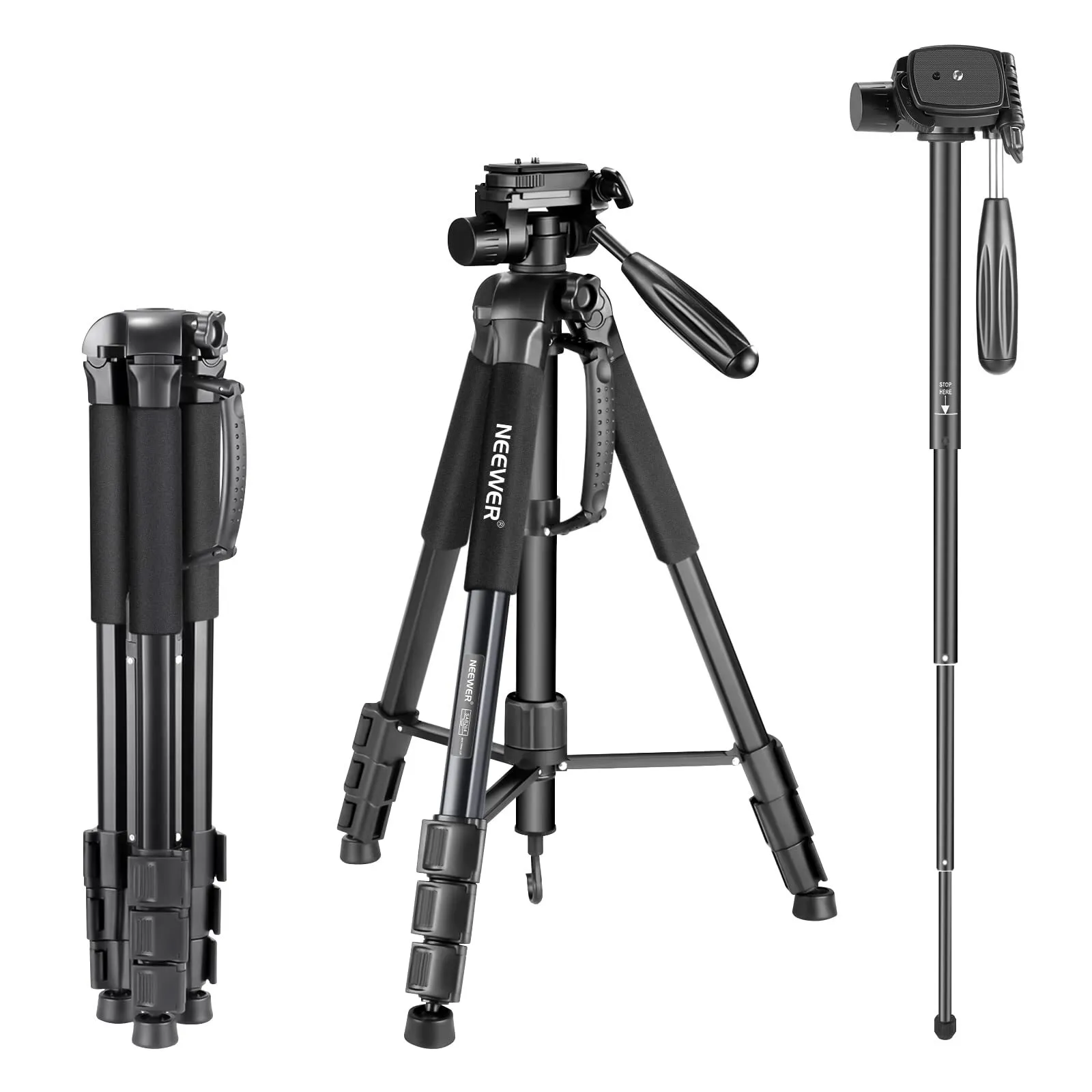 Neewer 70 inches Aluminium Camera Tripod Monopod