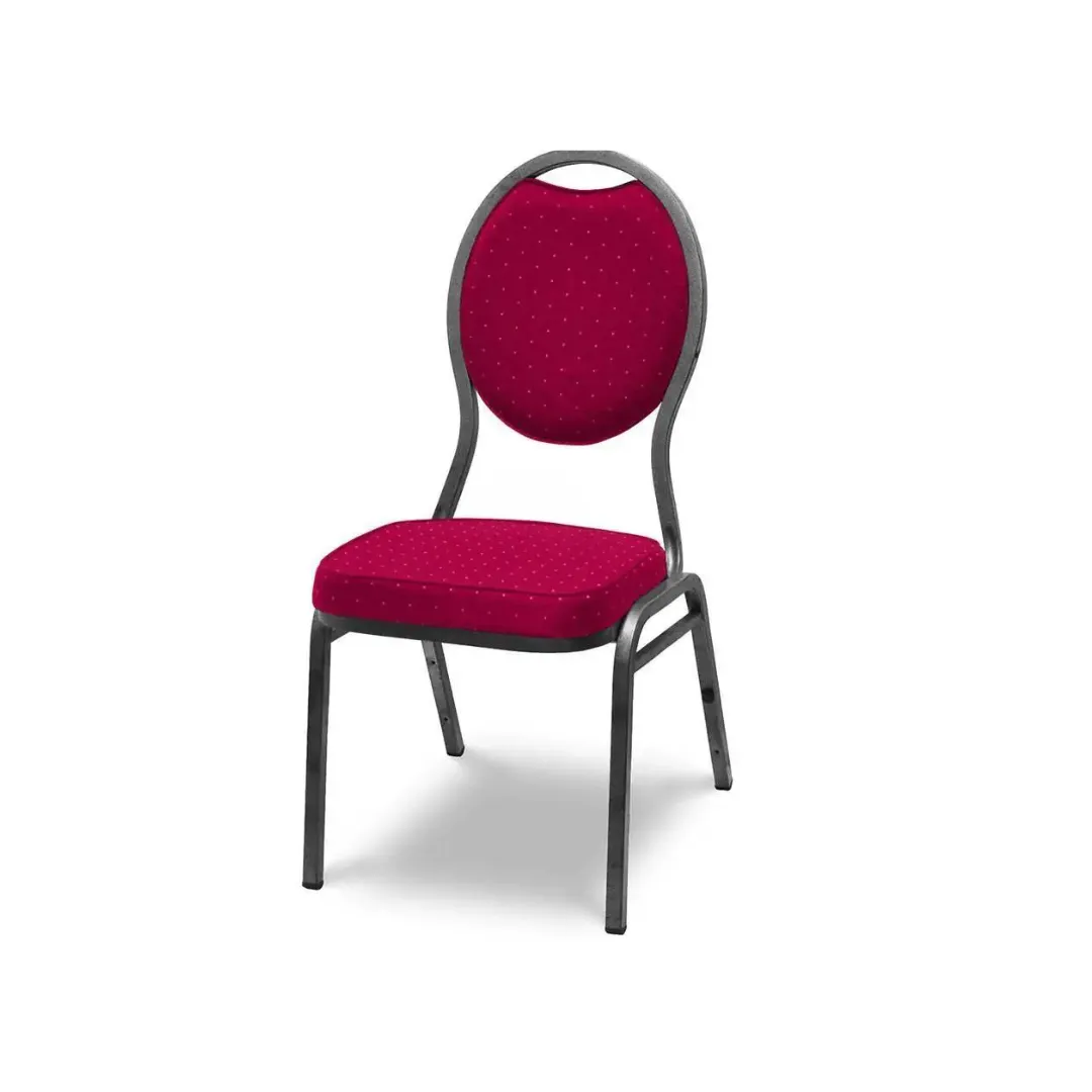 Aluminium frame rode stoel 