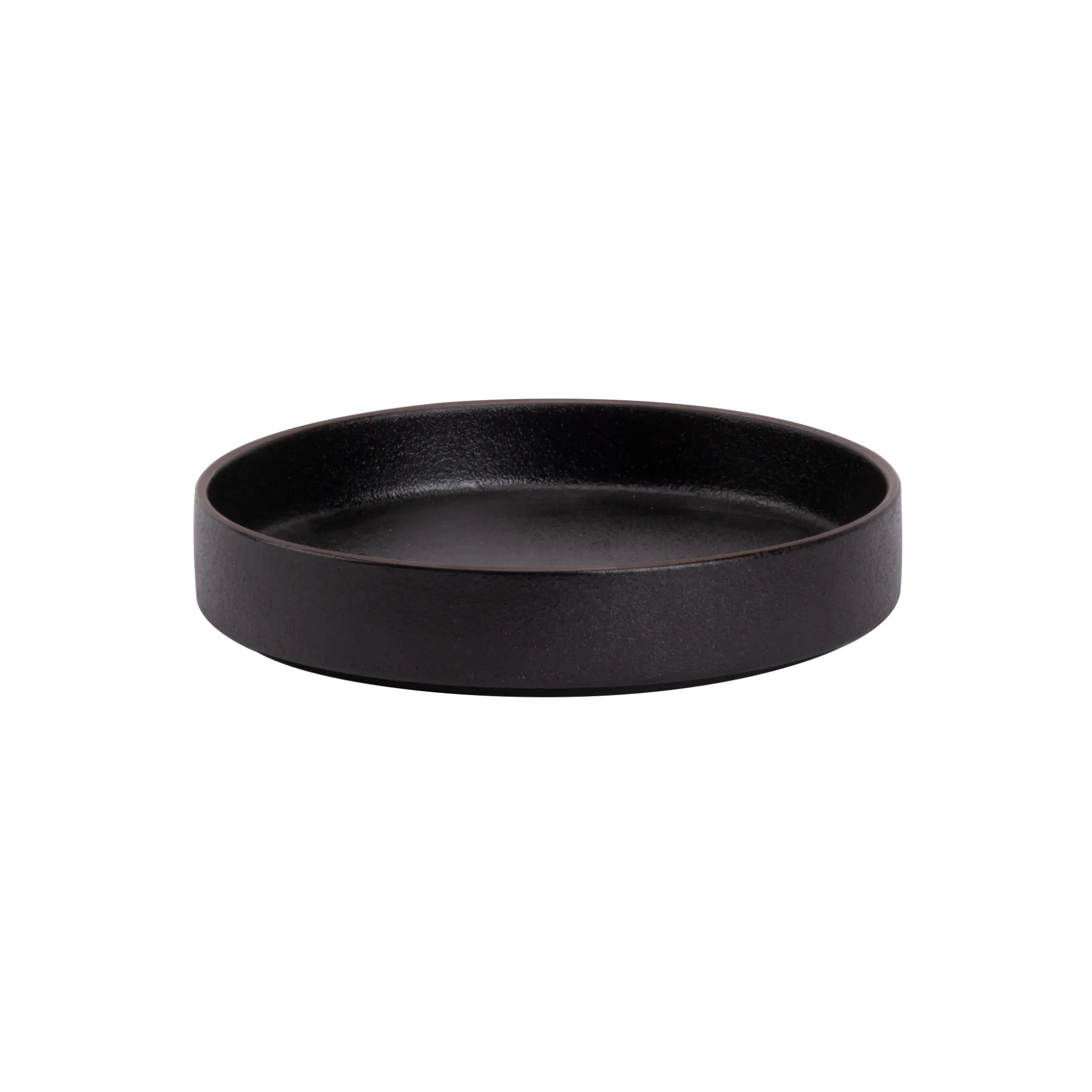 Japan bord zwart diep 21 cm