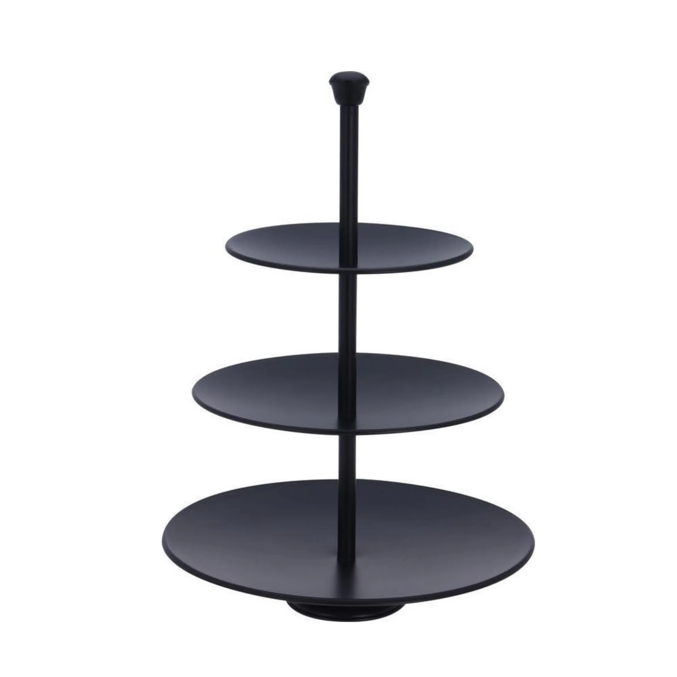 Etagère Zwart Rond
