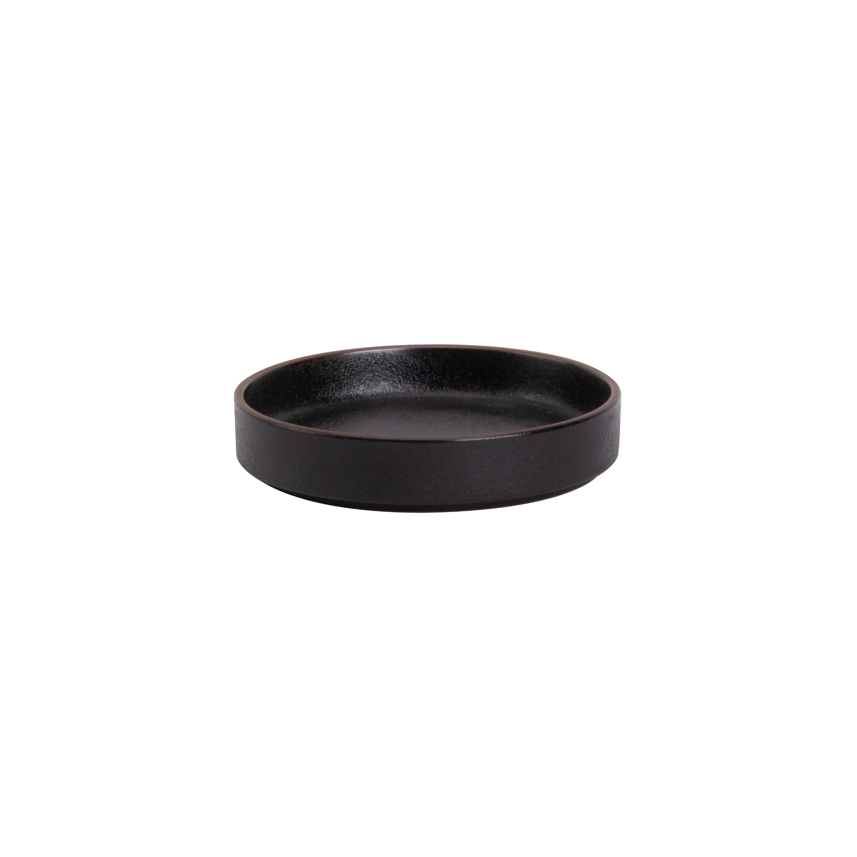 Japan bord zwart diep 15 cm