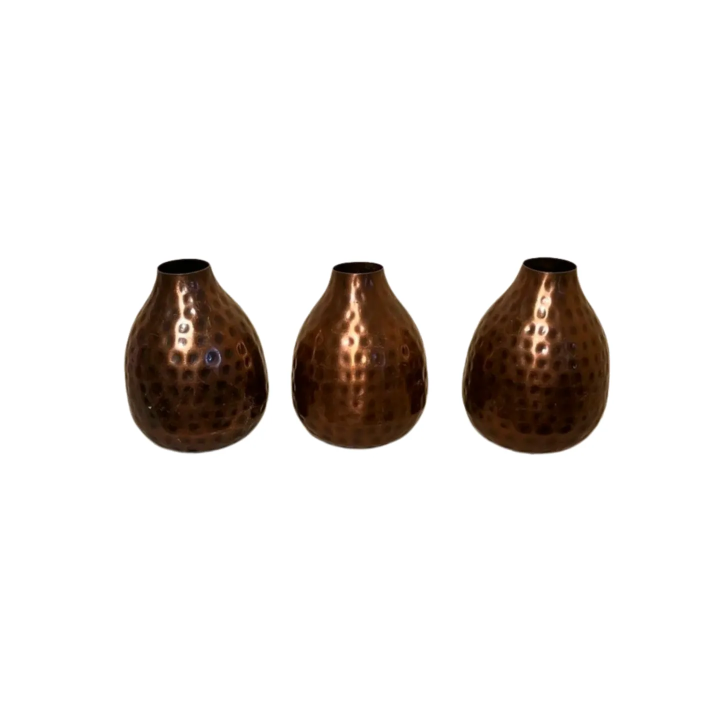 Vases - Metal x3