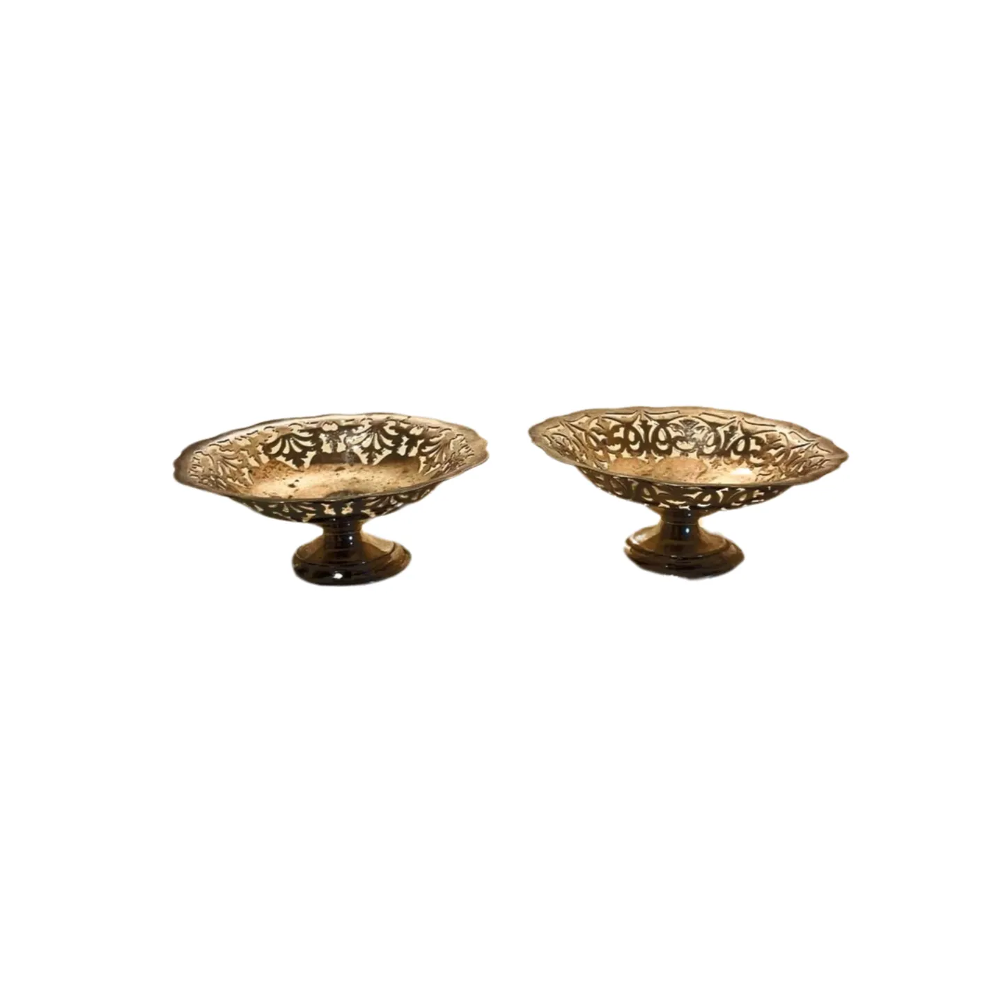 Petit Fours Dish - Small, Silver x2 