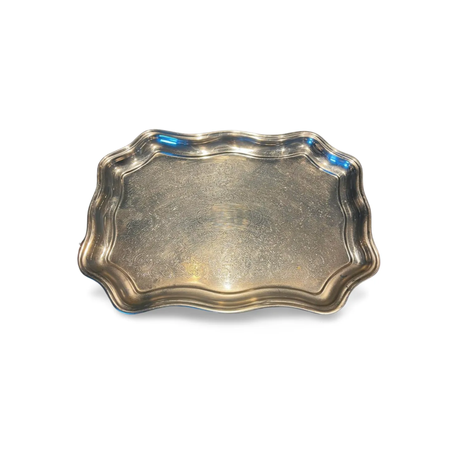 Tray - Silver Ornate Type 5