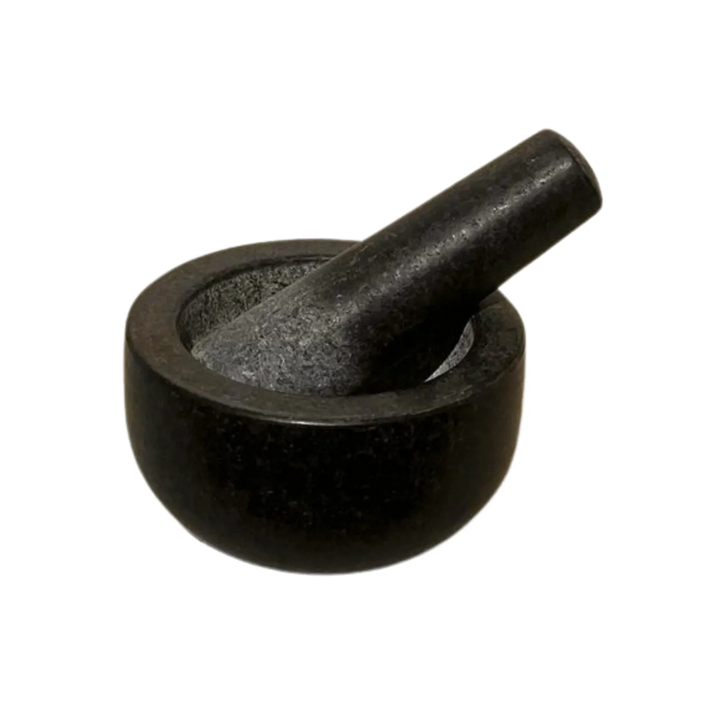 Pestle and Mortar - Dark Grey Granite