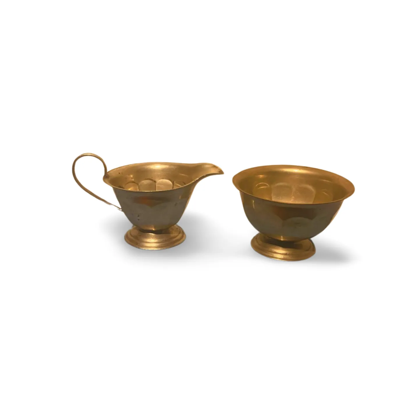 Milk Jug & Sugar Bowl - Silver