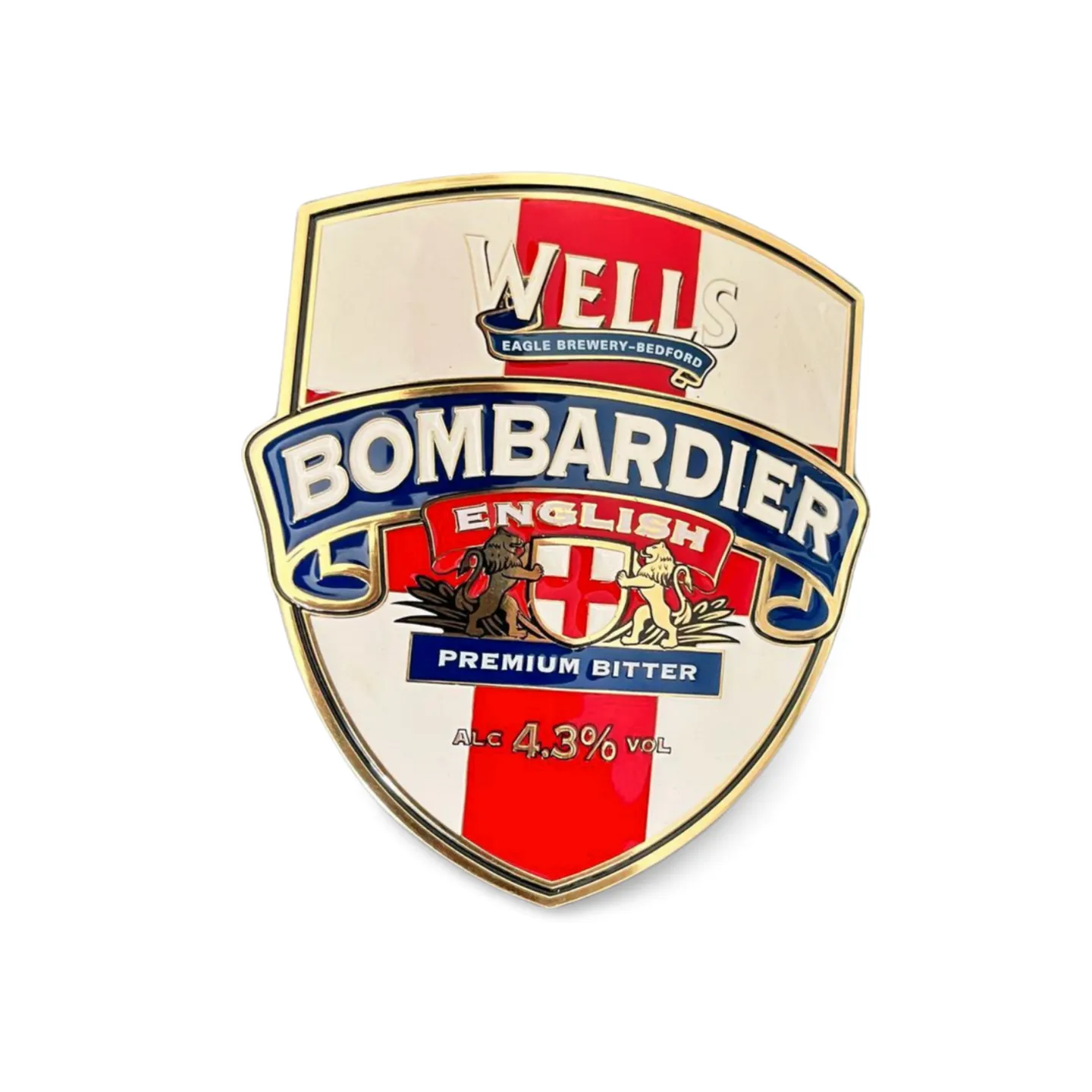Beer Pump Sign - Wells Bombardier 