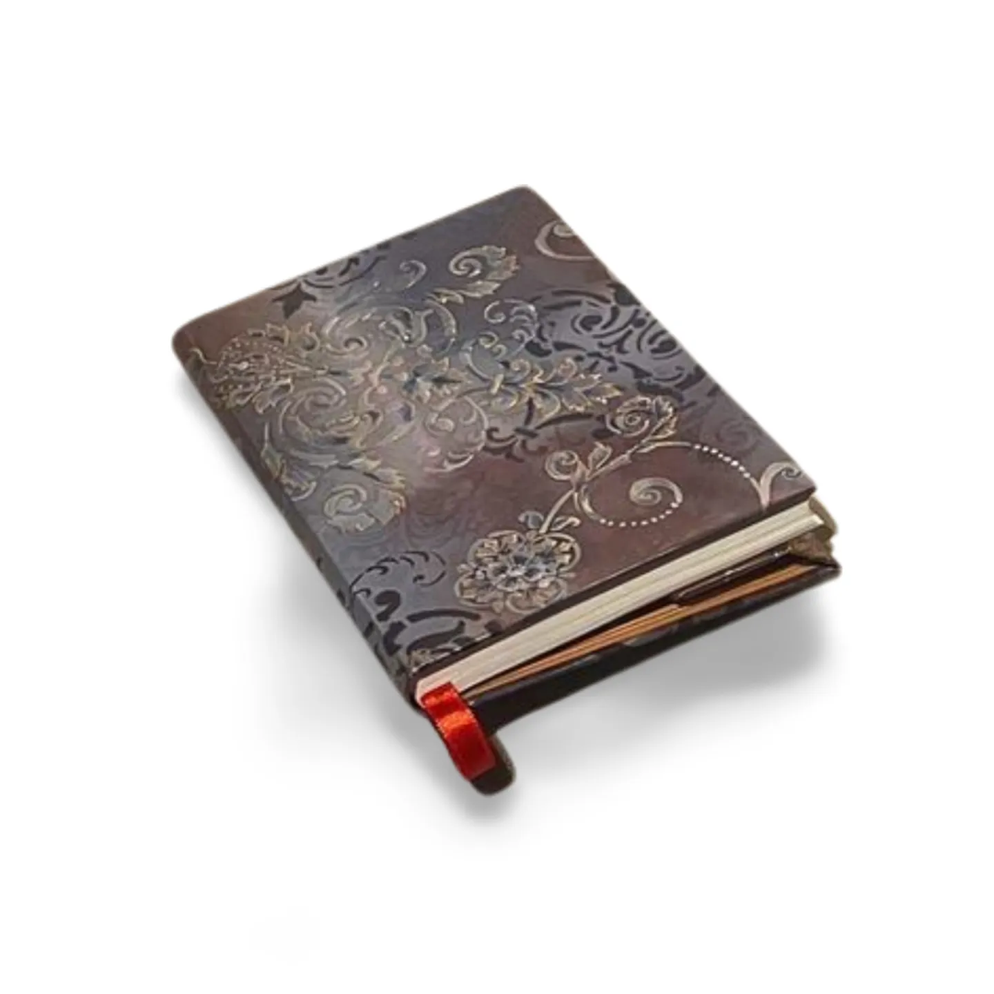 Journal - Blue Embossed Metallic Small