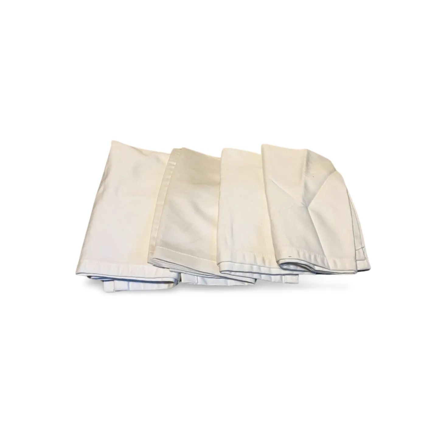 Napkin - White, Plain Linen, Medium