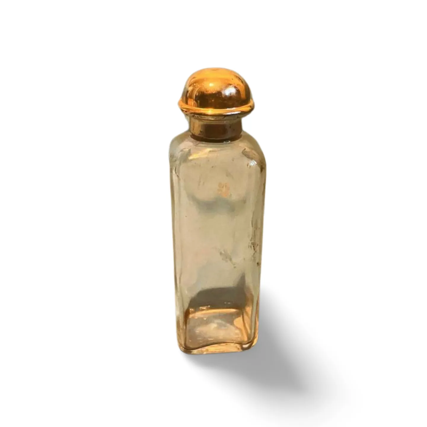 Perfume Bottle - Clear Glass With Lid 