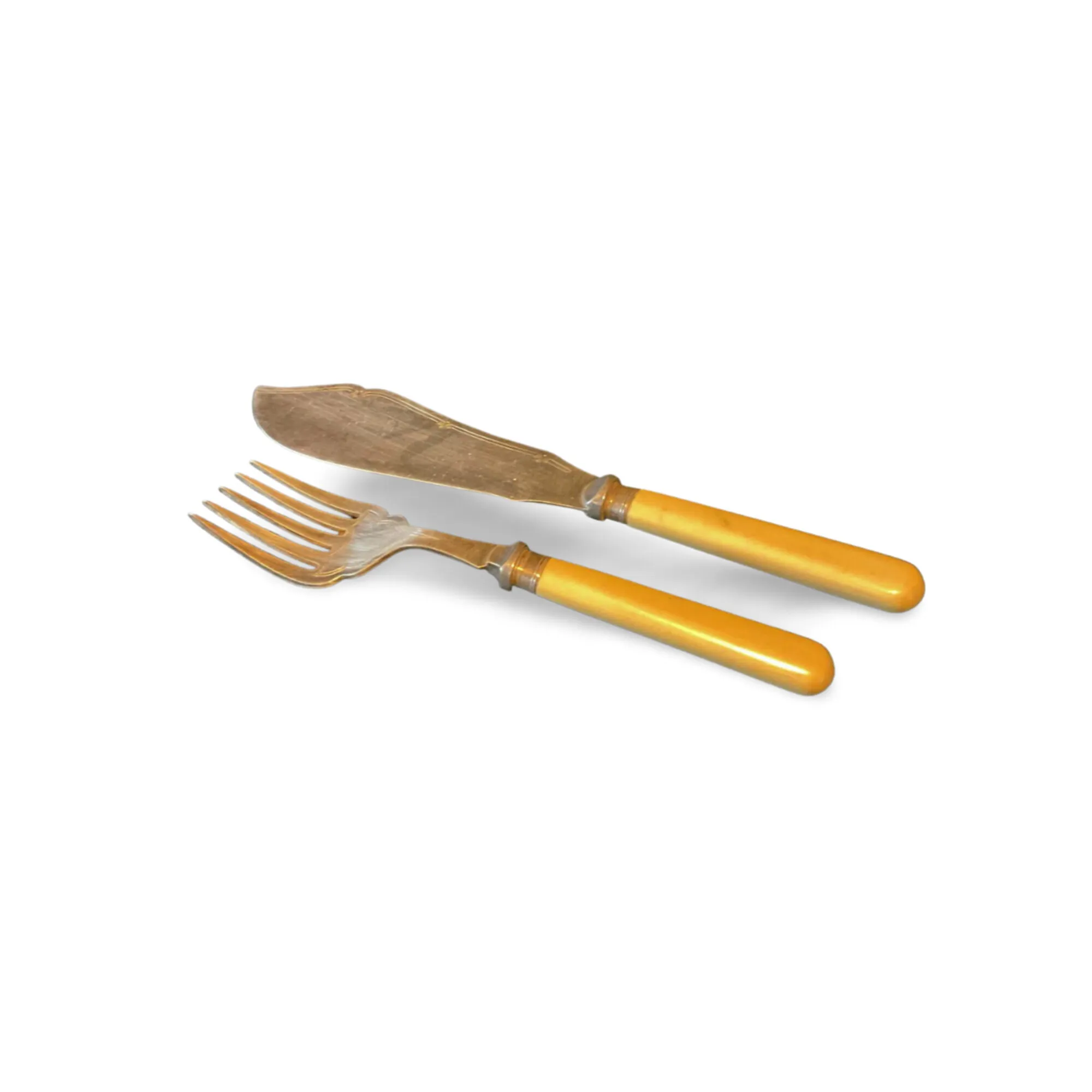 Fish Serving Knife and Fork Set