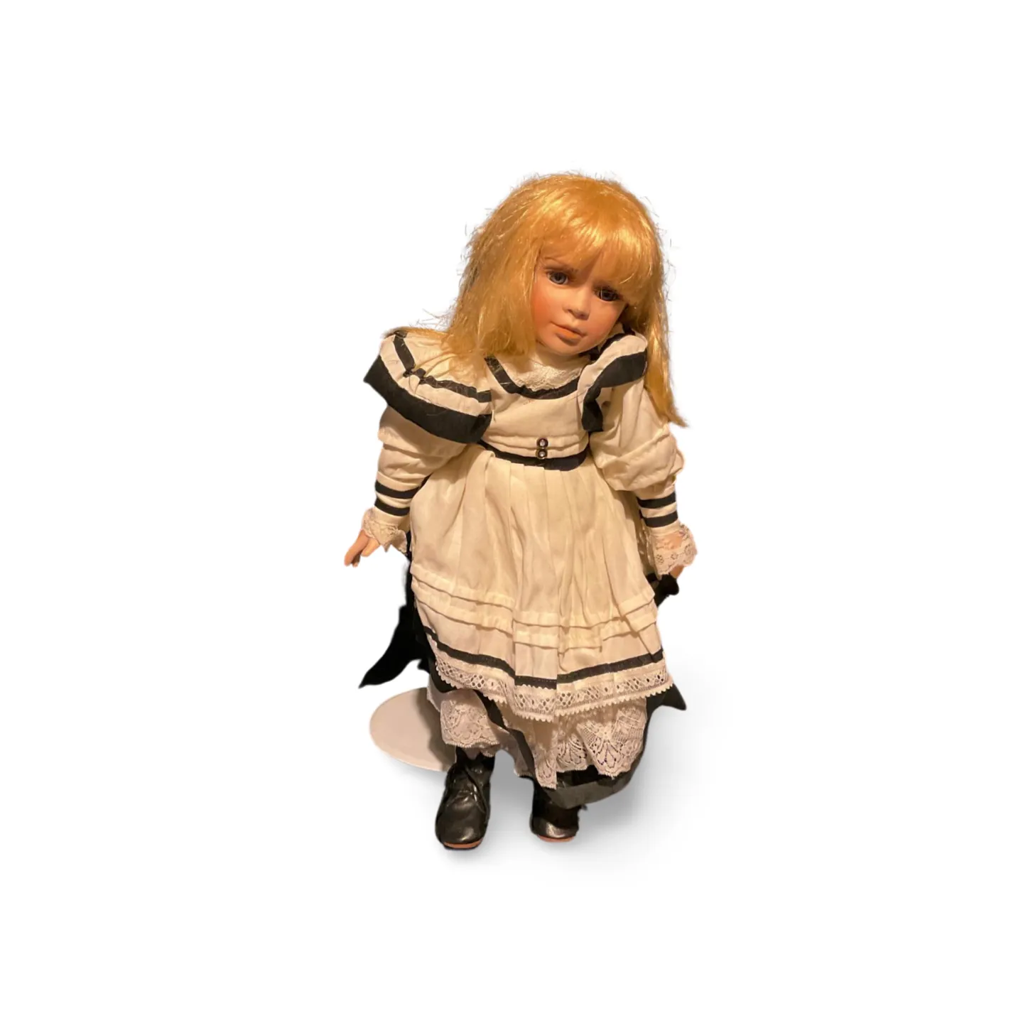 Porcelain Doll on Stand Type 1