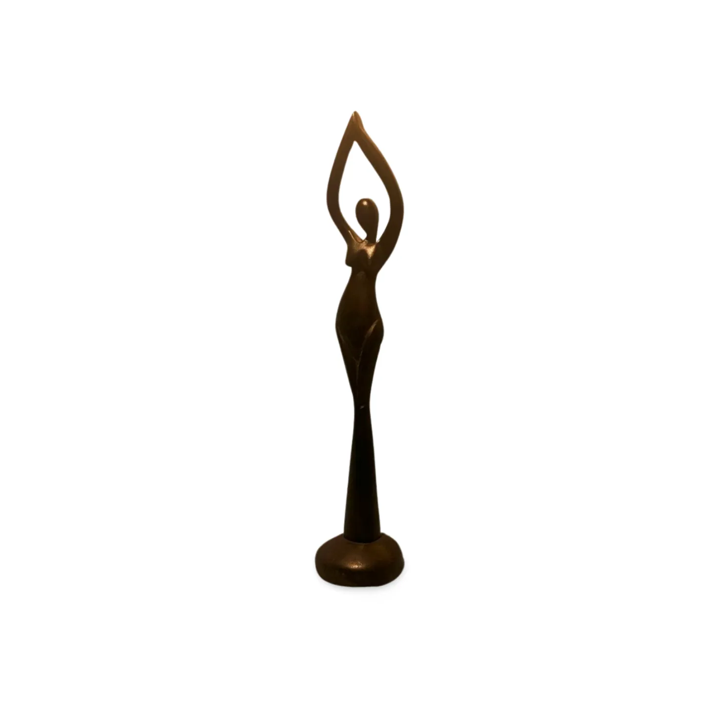 Sculpture - Black Wood Female 