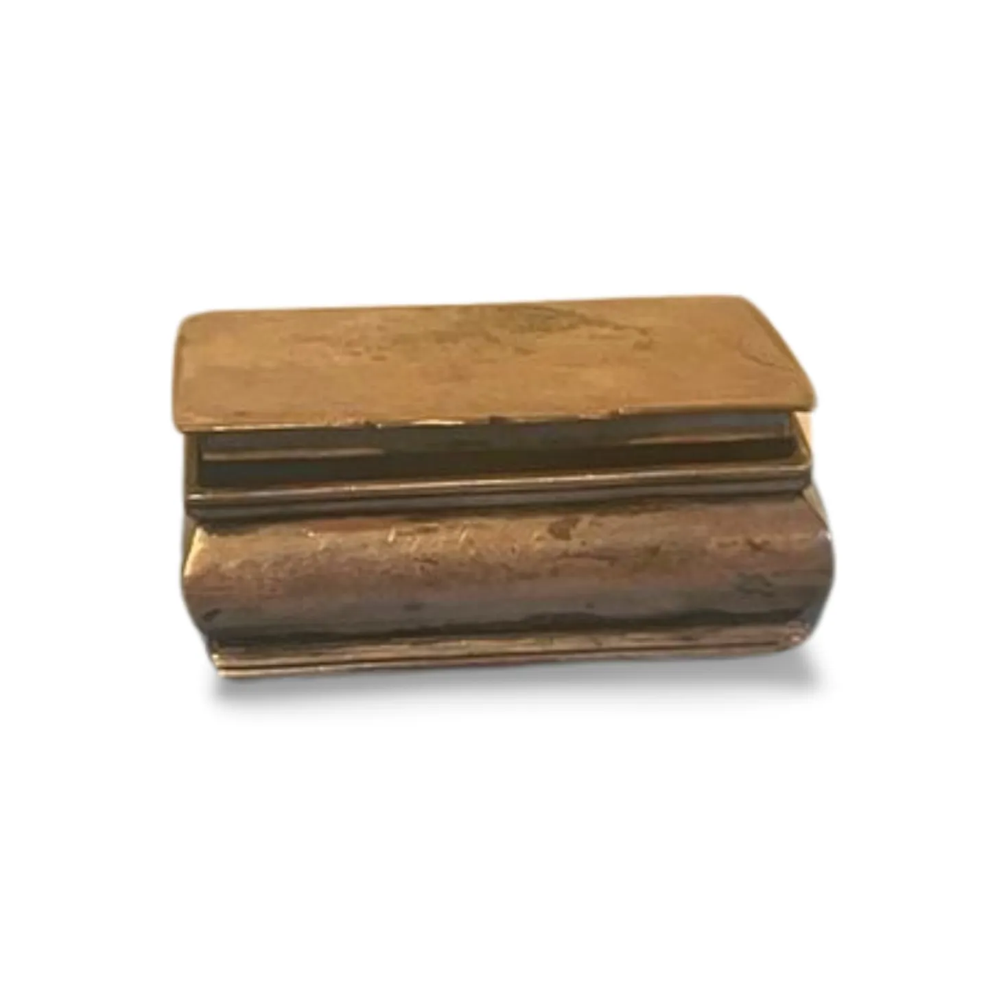 Pill Box - Silver Oblong 