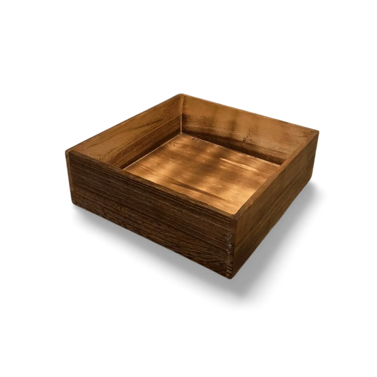 Box - Square Open Wooden