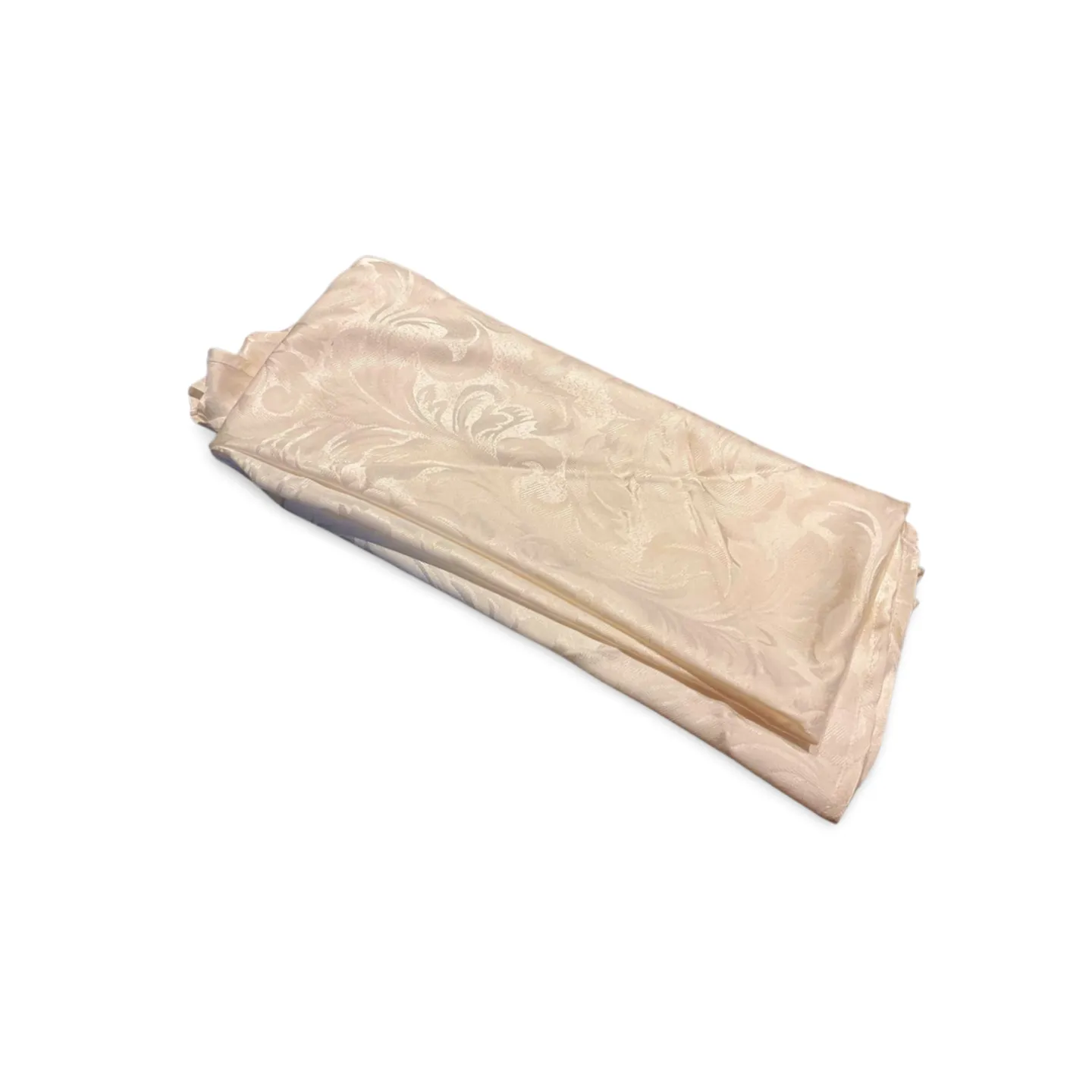 Tablecloth - Round Pale Cream Damask 