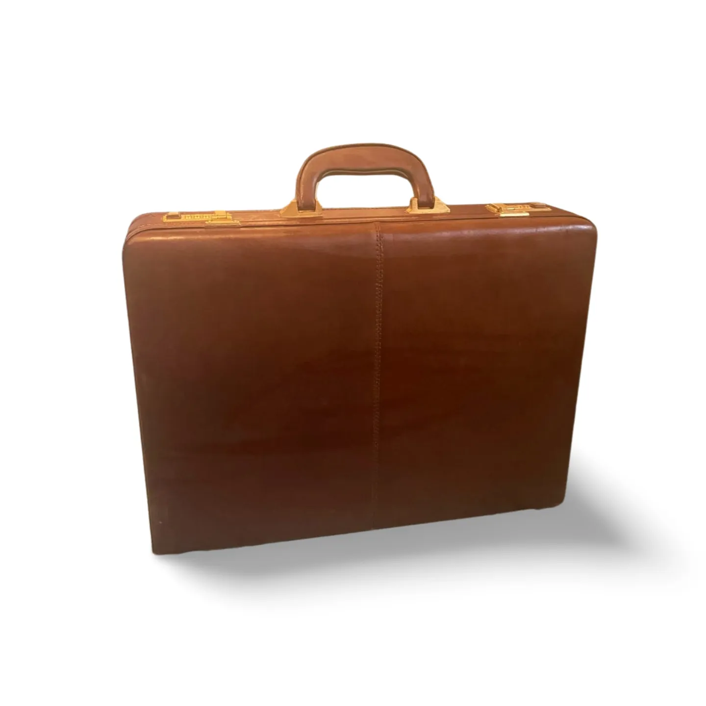 Briefcase - Brown Leather 
