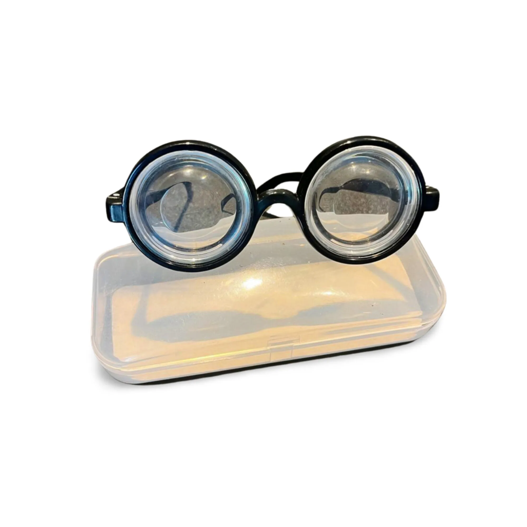 Fancy Dress Glasses Round Magnifying The Little Props Store