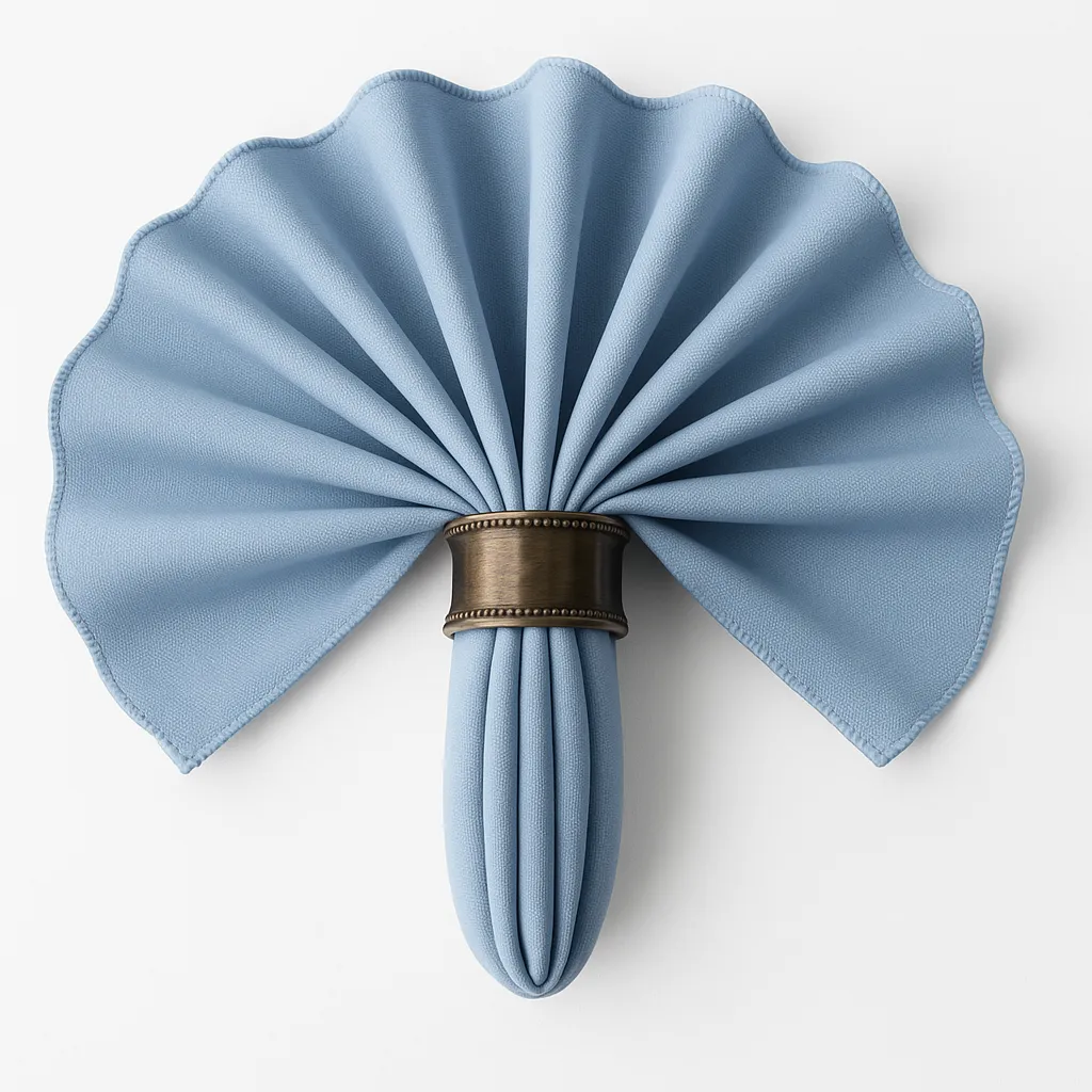 Premium Polyester Napkin 20X20 Dusty Blue