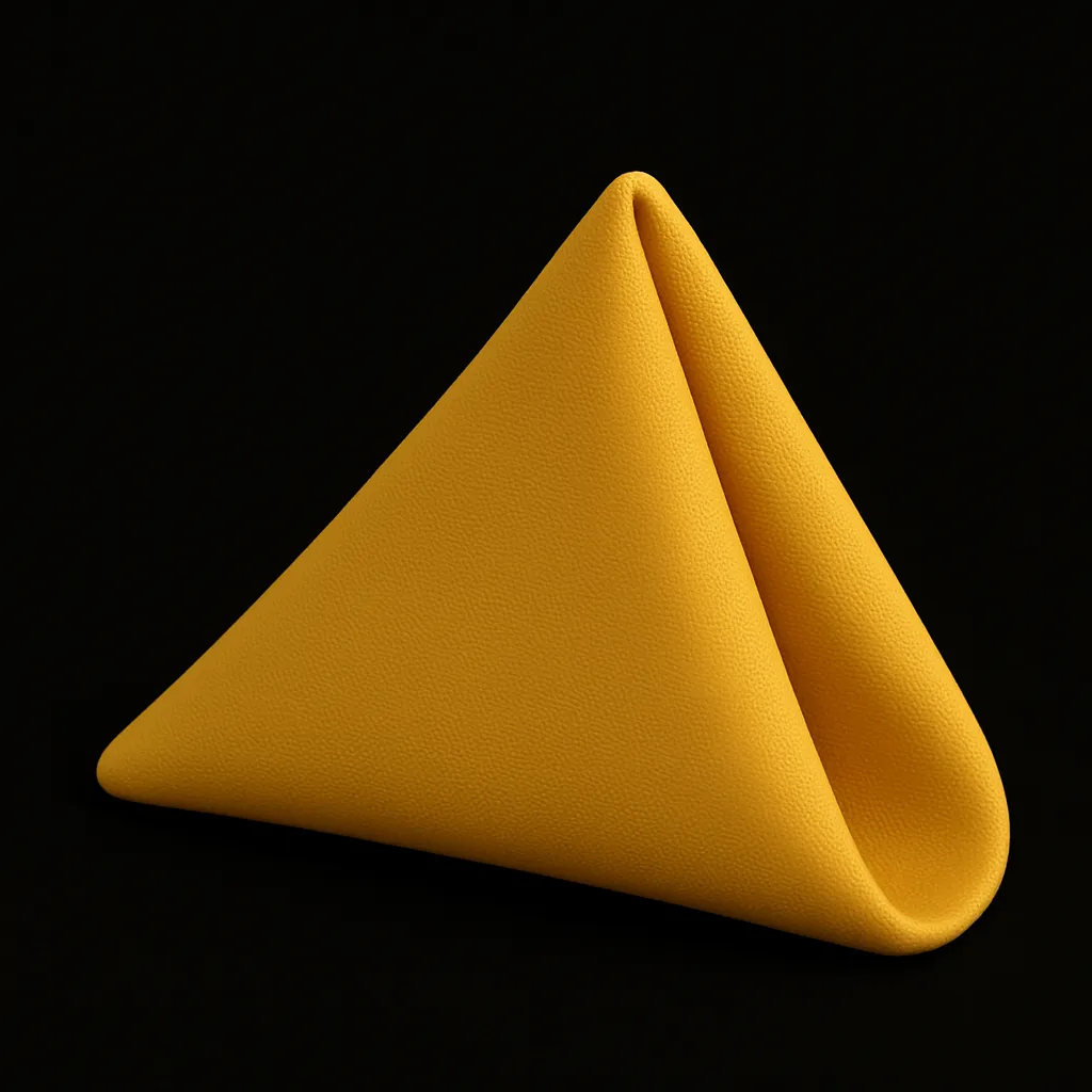 premium Polyester Napkin 20"x20" Gold