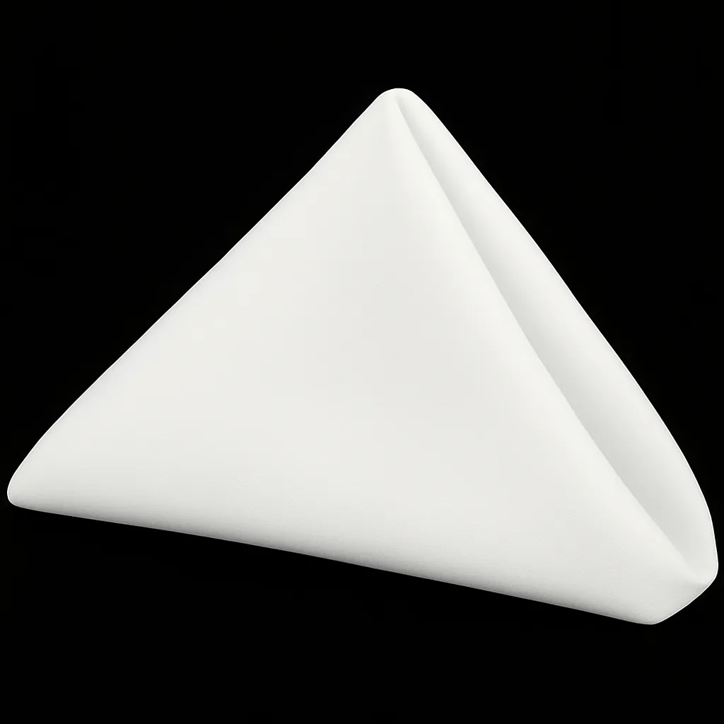 Premium Polyester Napkins 20"x20" White