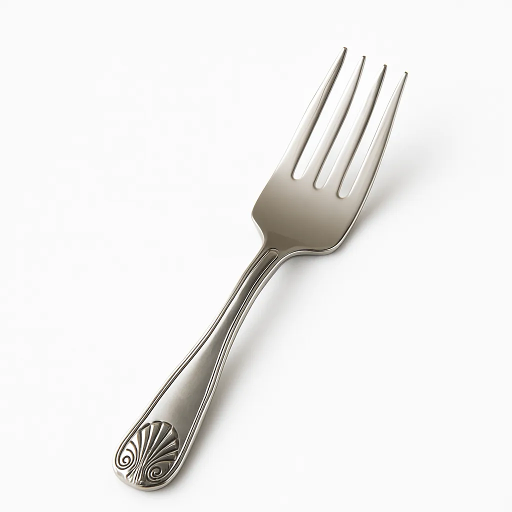 Elegant Silver Stainless salad fork
