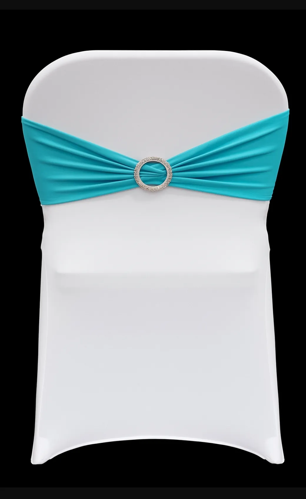 Spandex Chair Sashes Band - Teal