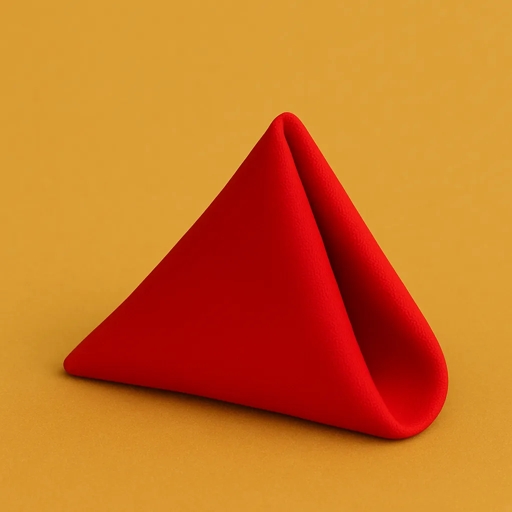 Premium Polyester Napkin 20"x20" Red