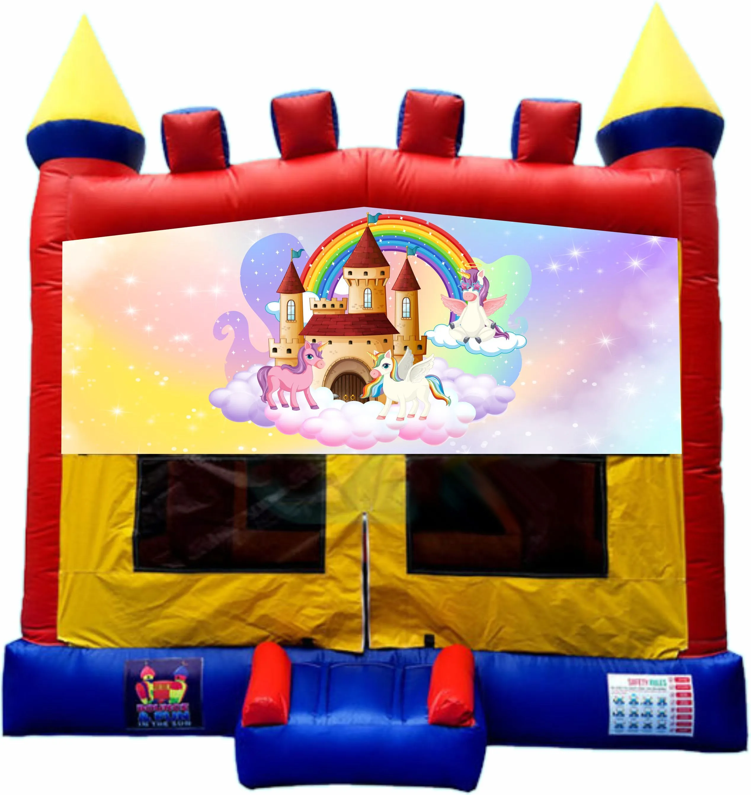 Unicorn / Little Ponies theme Bounce House Rental Bounce House and