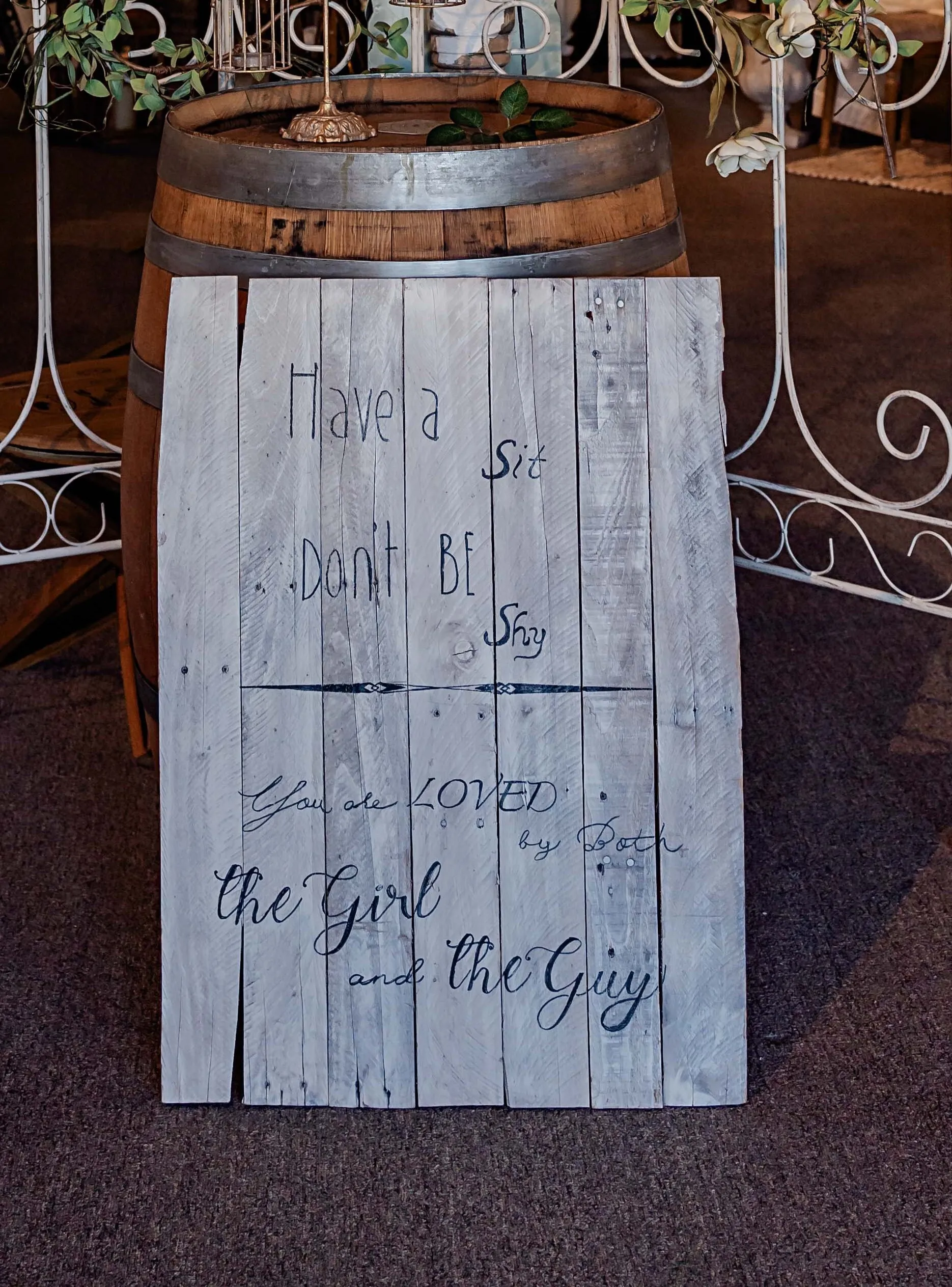 Sign - Have a Sit
