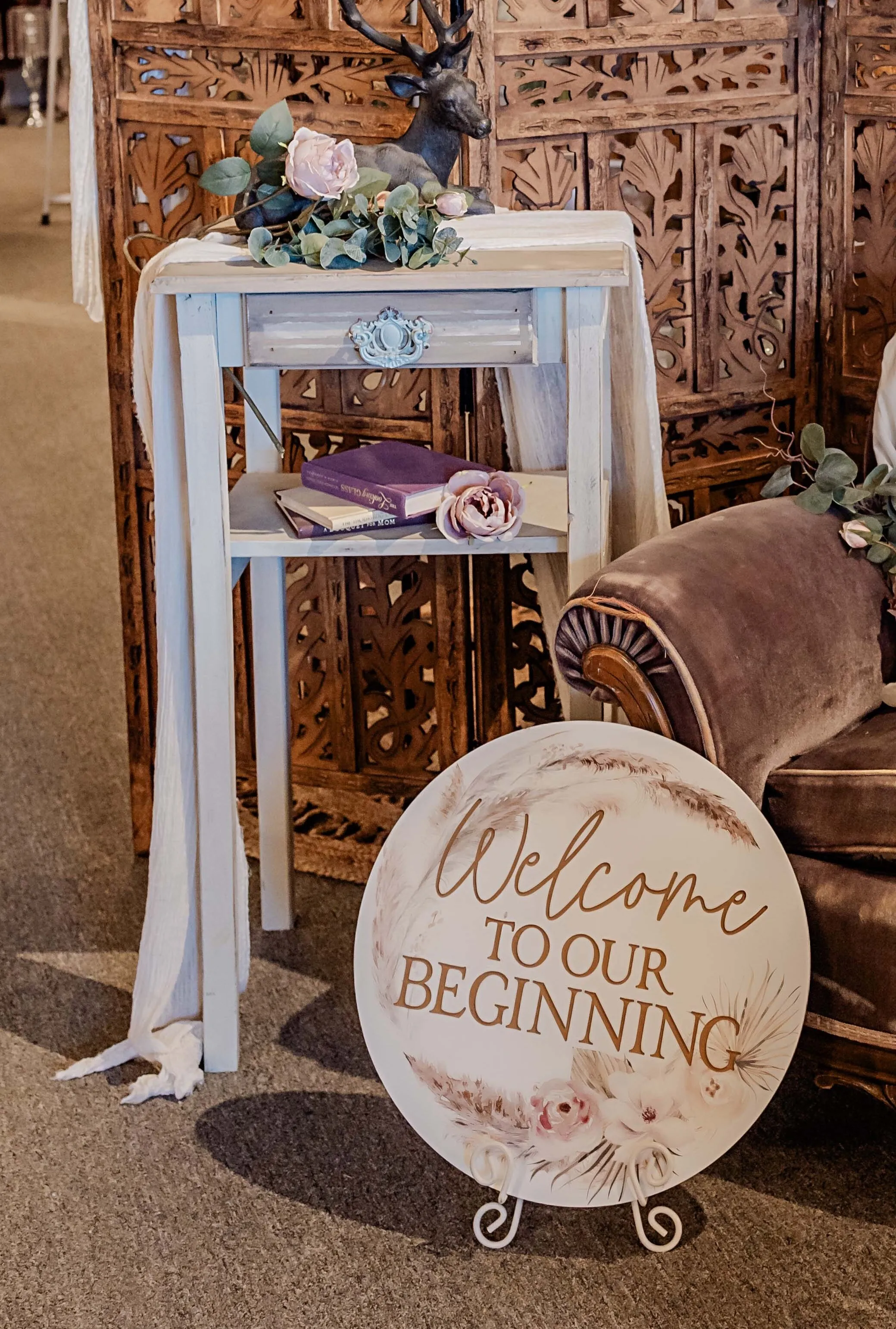 Shabby End Table