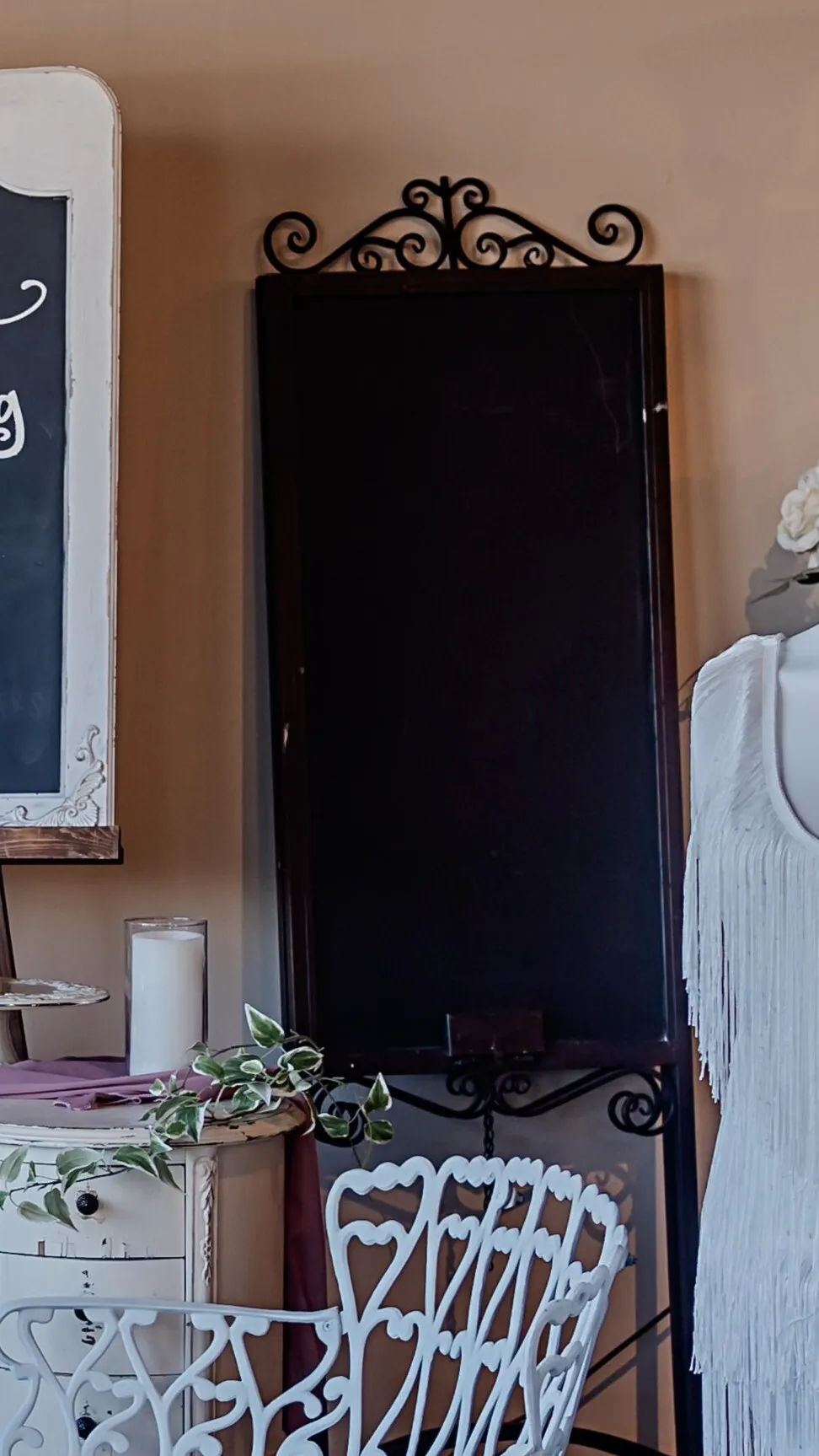 Chalkboard Easel Sign - 4'