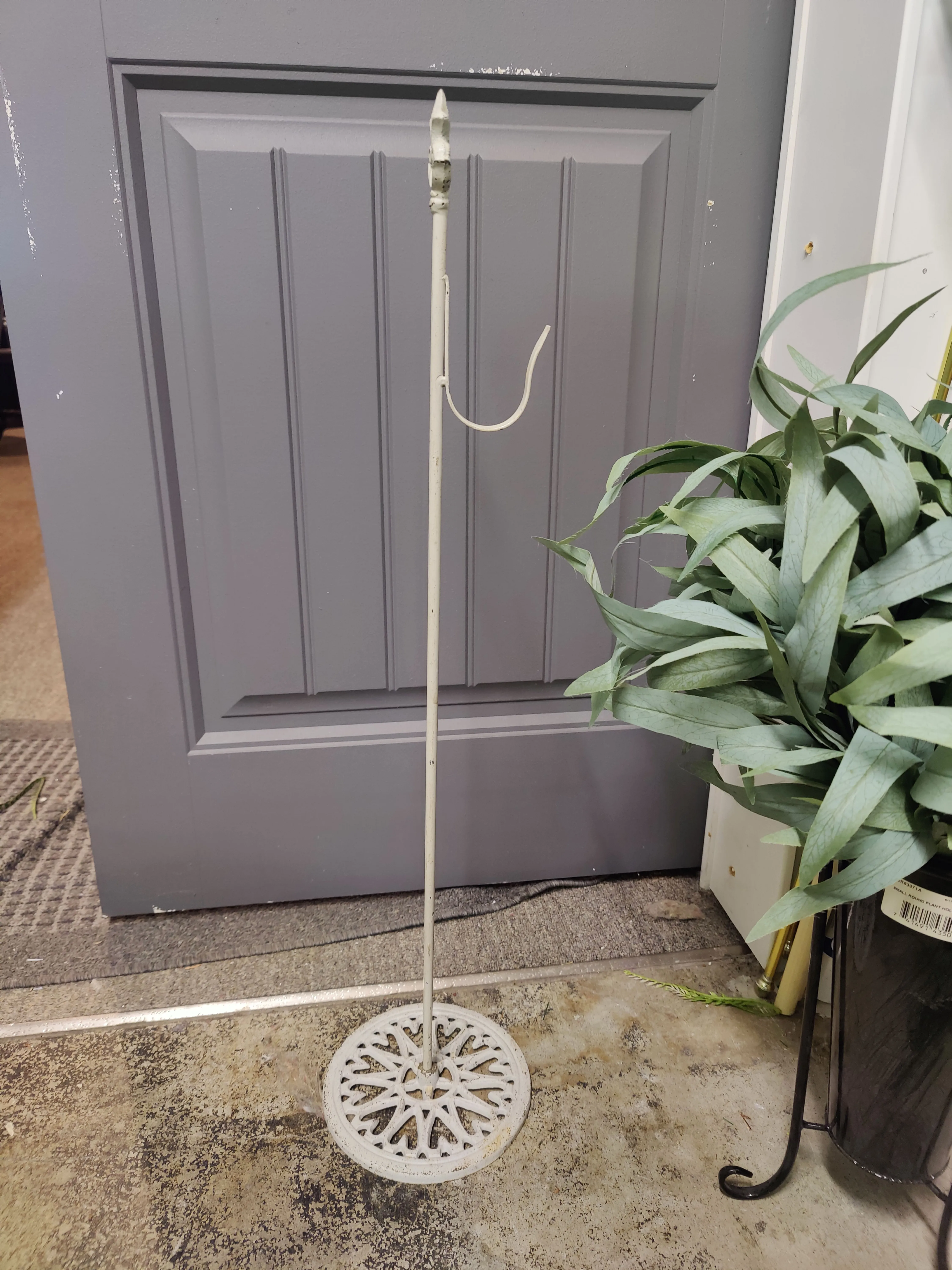Metal Shepherd Hook Standing