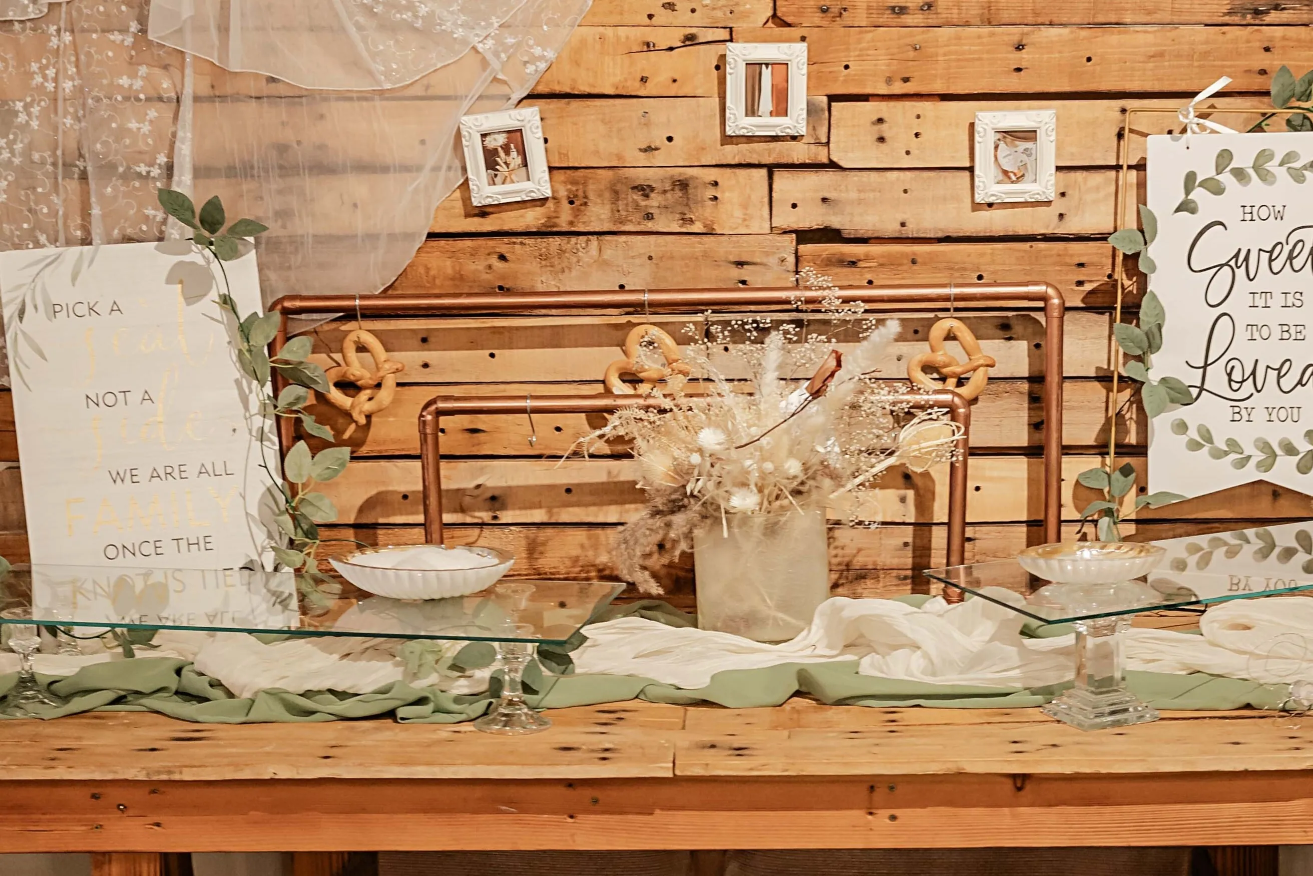 Copper Table Rods