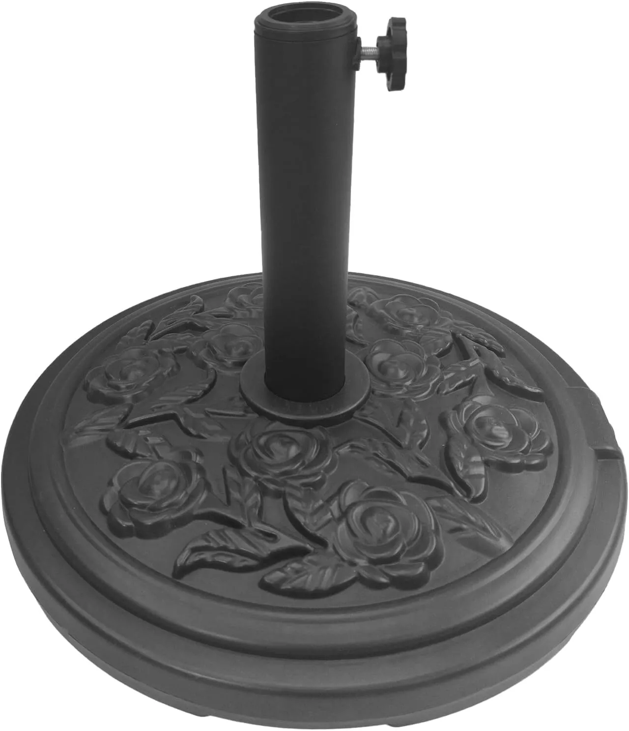 26 lb Bronze Round Heavy-Duty Umbrella Base Stand