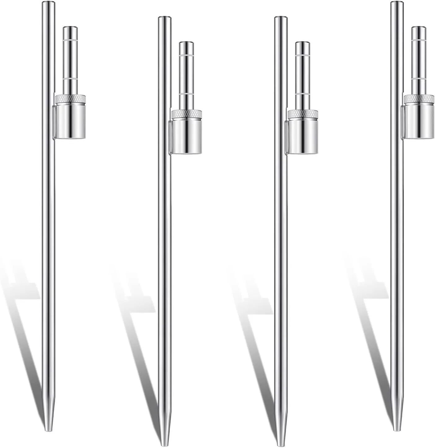 20" Chrome Flag Ground Stake