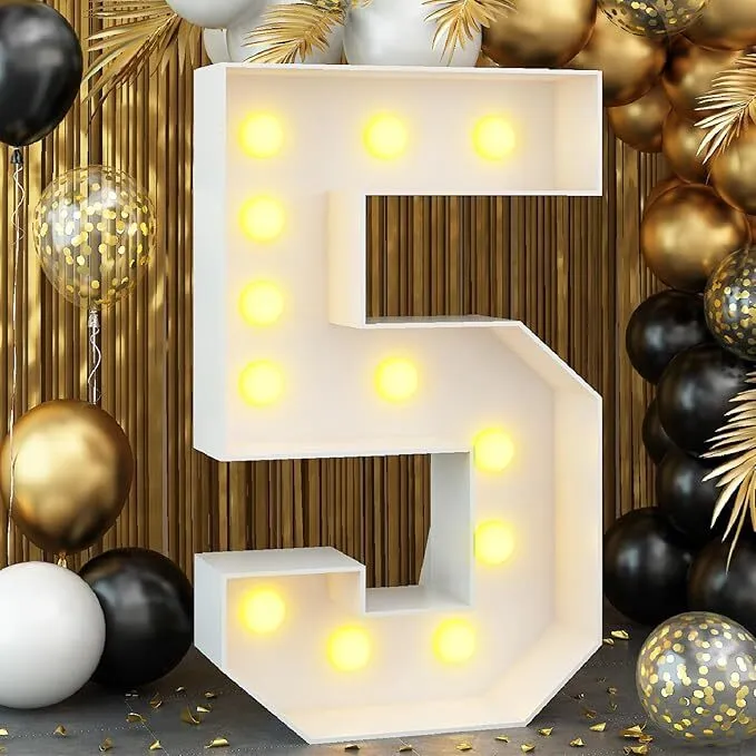 5 FT Marquee - Number 5