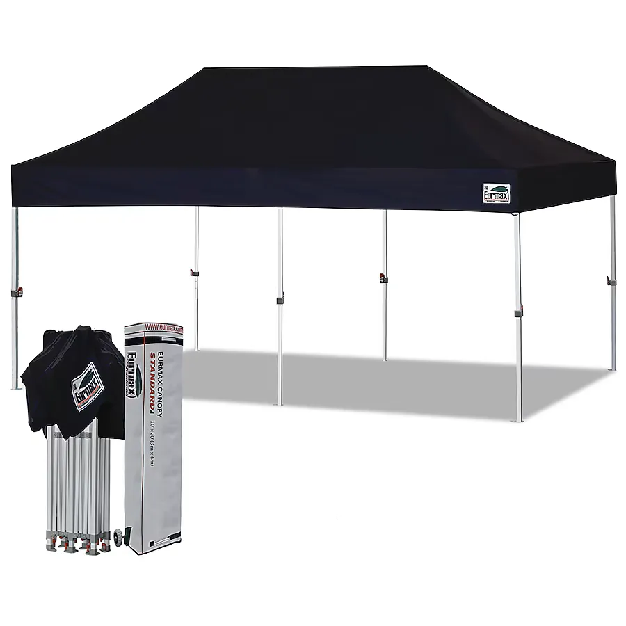 10 ft x 20 ft Black Canopy