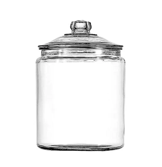 2-Gallon Glass Jar with Lid