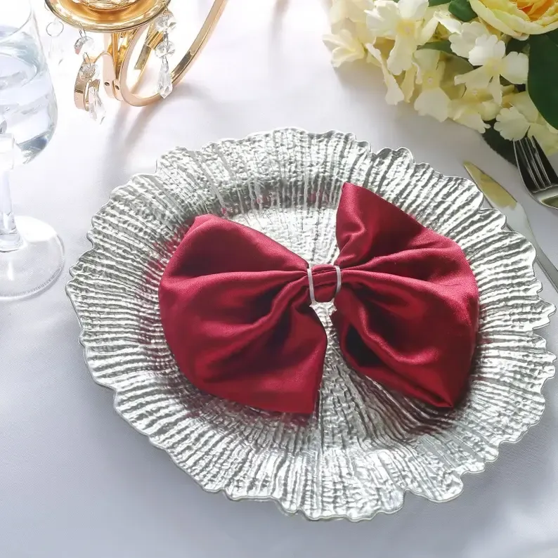 Silver Reef Edge Charger Plate