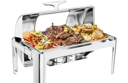 9 Quart Roll Top Chafing Dish