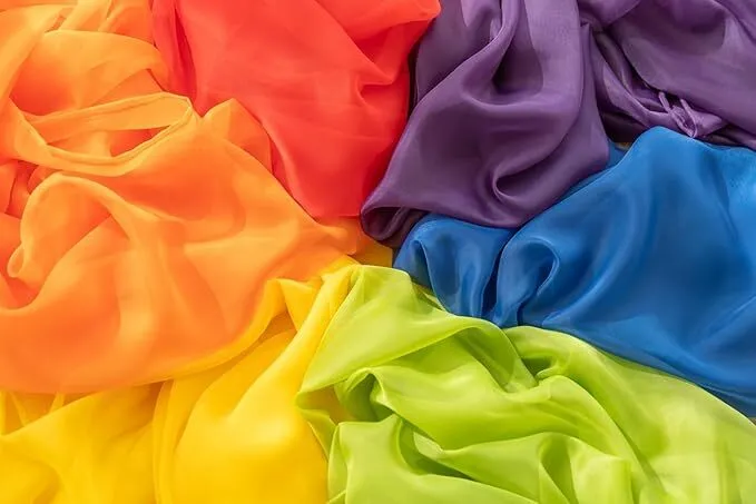 5'x7' Rainbow Sheer Backdrop Panels
