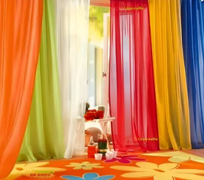 5'x7' Rainbow Sheer Backdrop Panels
