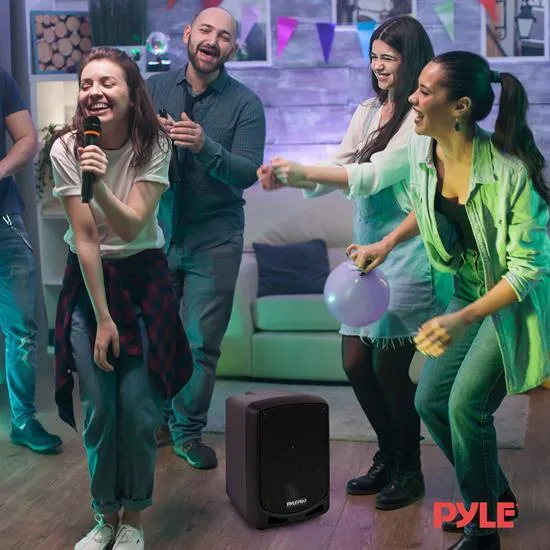 8" Compact & Portable Bluetooth PA Speaker