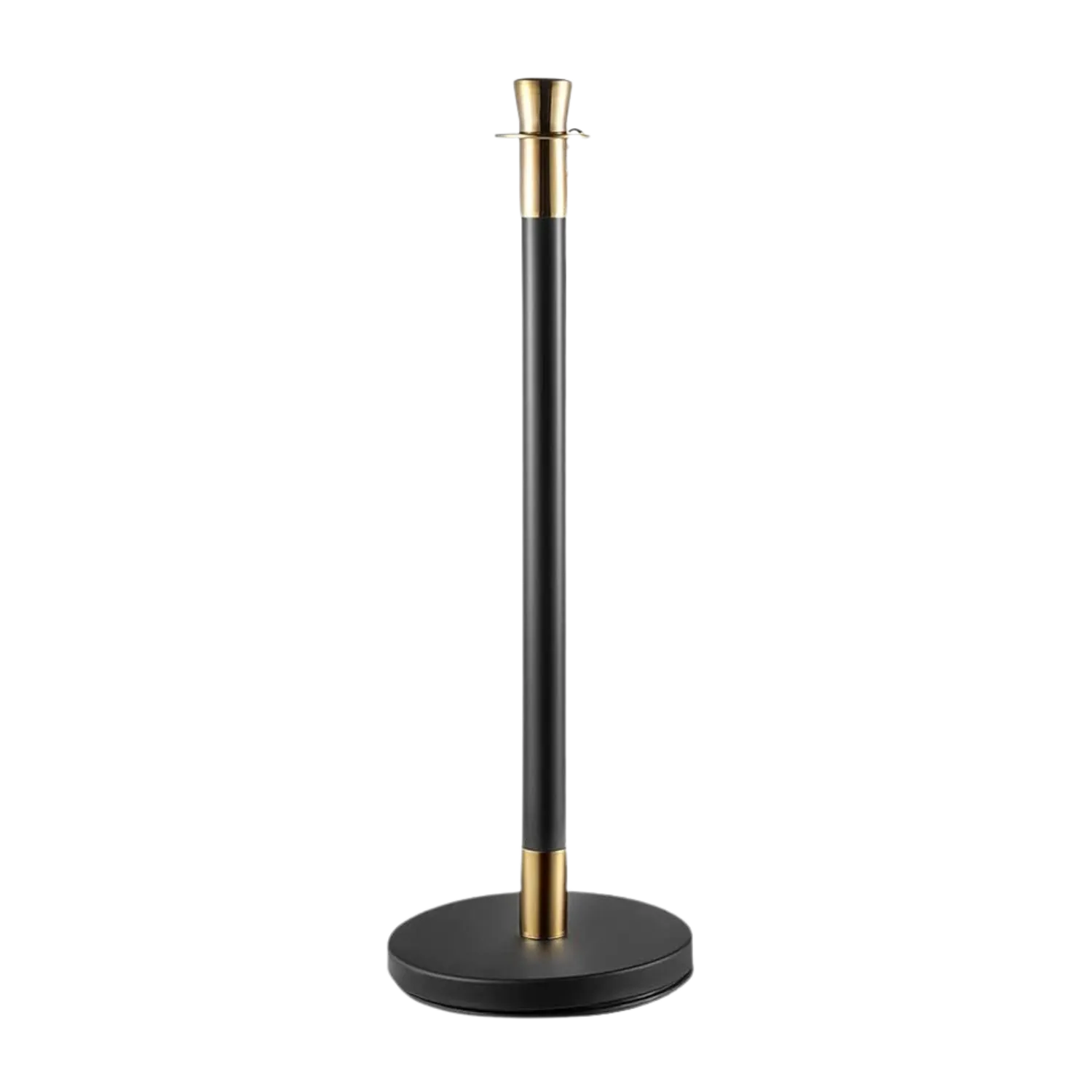 Black/Gold Stanchion Post 